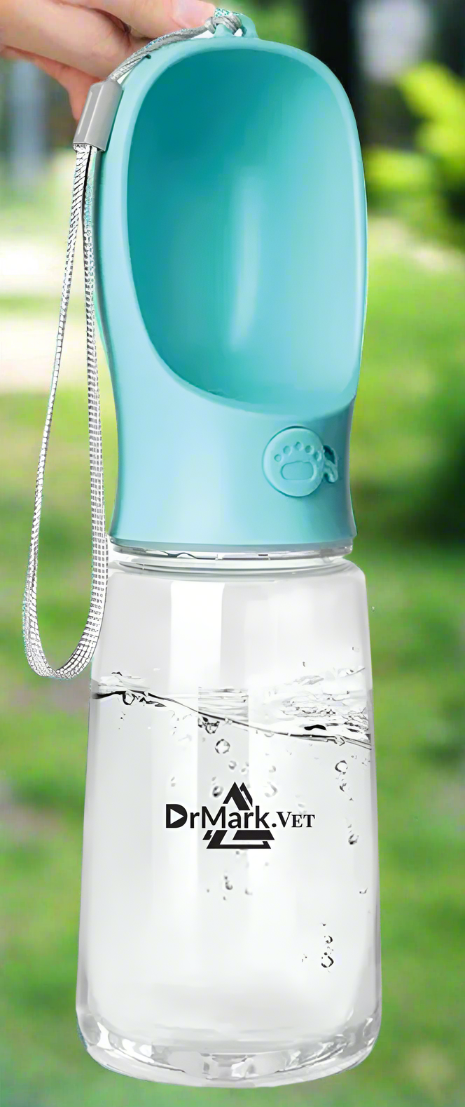 DrMark.Vet 19 oz Leak Proof Pet Water Dispenser Bottle
