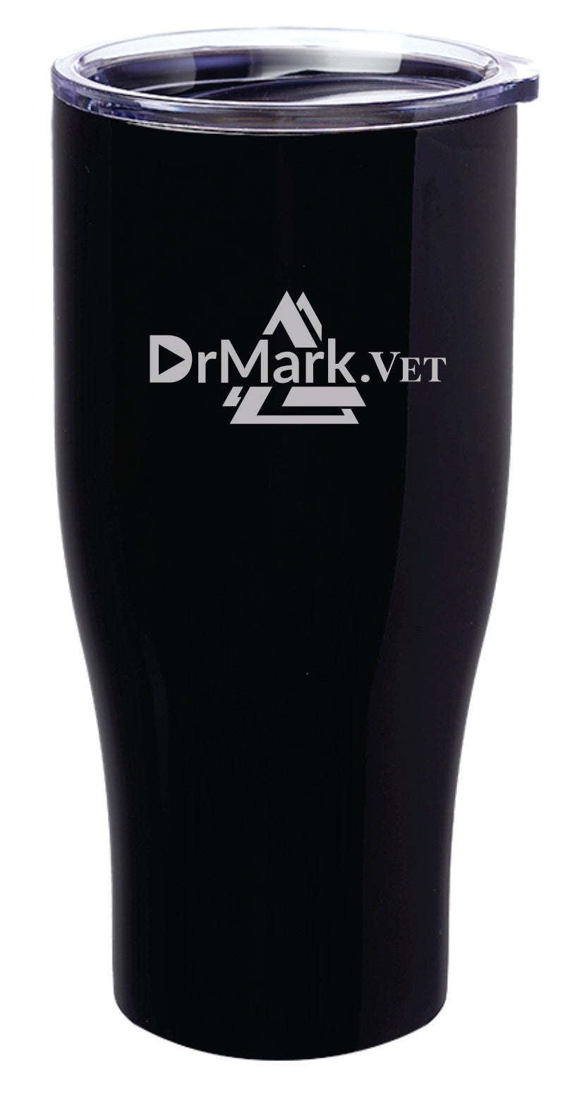 DrMark.Vet 27 oz. Stainless Steel Grip Travel Mug