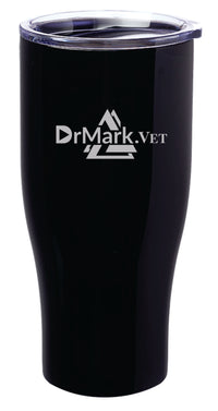 DrMark.Vet 27 oz. Stainless Steel Grip Travel Mug